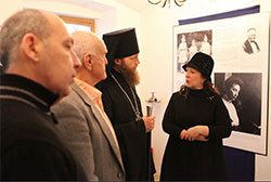 Znamensky Church in Novospassky Monastery hosts an exhibition titled “God is With Us! May Russia Be Ressurected!”